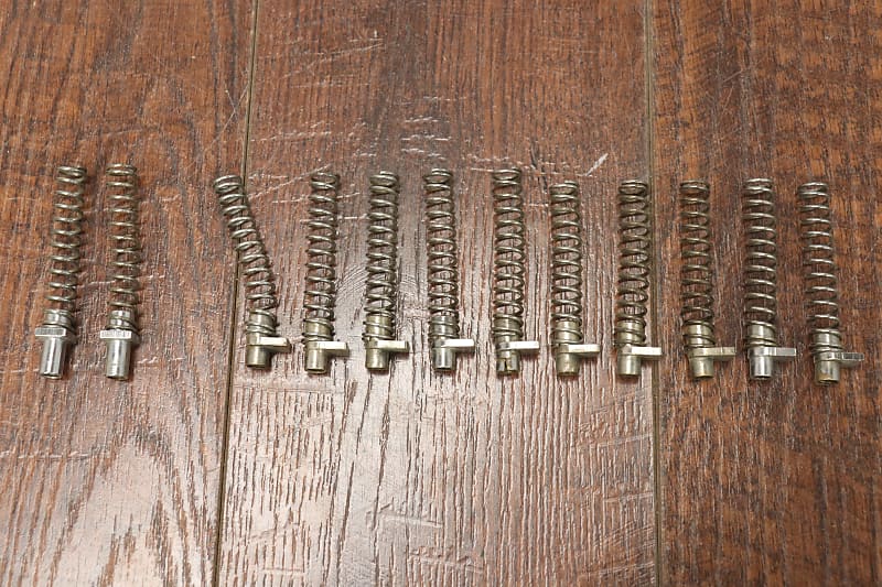 Rogers Drum Lugs Thread Inserts & Springs 12pk Vintage 1960's Reverb
