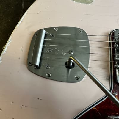 Mulholland Mod, Fender CuNiFe Jazzblaster / Jazzmaster - Shell Pink Relic image 3