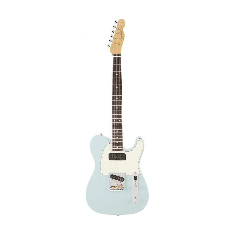 Fender Japan FSR Hybrid 60s Telecaster P90 Electric Guitar, Sonic Blue