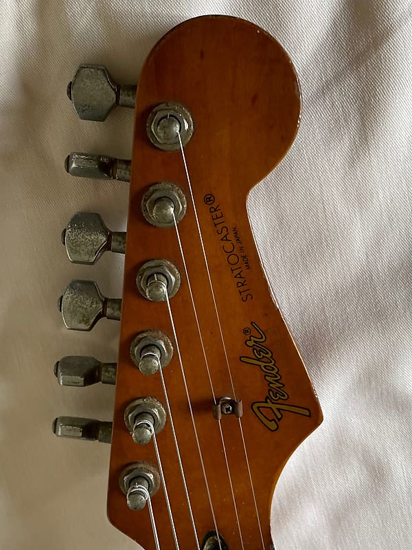 ギター 1986-7 Fender Strat ST-33R Fugigen Fender Japan ST33R Stratocaster F Serial 1986-87 Electric