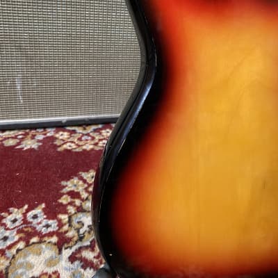 1970s Vibra Stratocaster, 3 colors sunburst image 11