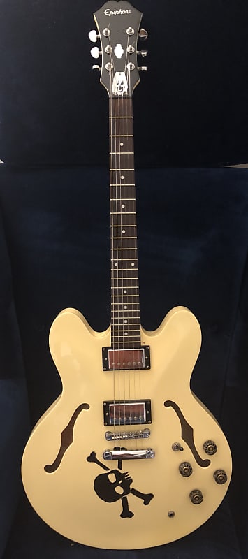 Epiphone Dot Limited Edition Dregen 2004 Antique Ivory | Reverb