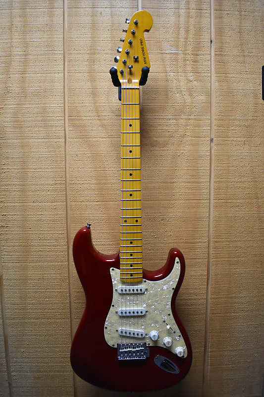 New York Pro Stratocaster Electric Guitar Red image 1