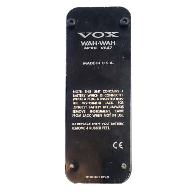 VOX V847 WAH image 6