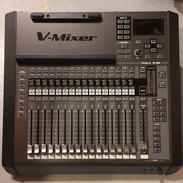 限定激安Roland M-200i V-Mixer デジタルミキサー Roland デジタルスネークユニット S-1608 ステージユニット 付属品多数あり ミキサー