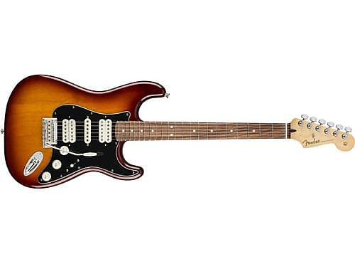 Fender Player Stratocaster HSH Electric Guitar (Tobacco Burst, Pau Ferro Fretboard) image 1