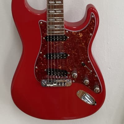 Fernandes Vertigo Elite Electric Guitar - Wine Red Satin