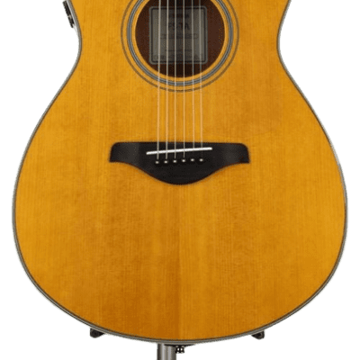 Yamaha FS-TA TransAcoustic Concert Acoustic Electric Guitar  - Vintage Tint image 2
