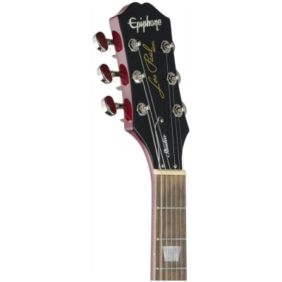 Epiphone Les Paul Studio Electric Guitar, Wine Red image 7