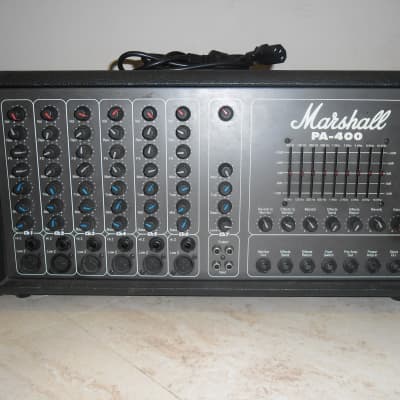 1995 Marshall PA-400 Mixer Amplifier Made in England image 3