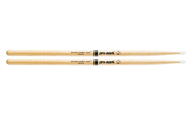 Pro-Mark PW5AN Shira Kashi Oak 5A Nylon Tip Drum Sticks (Pair) image 1