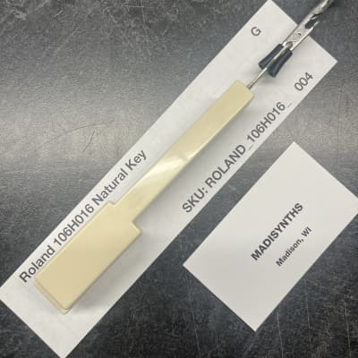 ORIGINAL Roland Replacement G Key (106H016) for Jupiter-4, System-100/700, SH-1/2/3/3A/5/7, RS-505, VP-330, Promars, etc