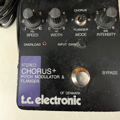 Reverb.com listing, price, conditions, and images for tc-electronic-stereo-chorus-flanger