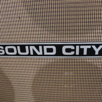 Sound City / Hiwatt Dallas arbiter  4x12 Speaker Cabinet Fane speakers 1975 image 2
