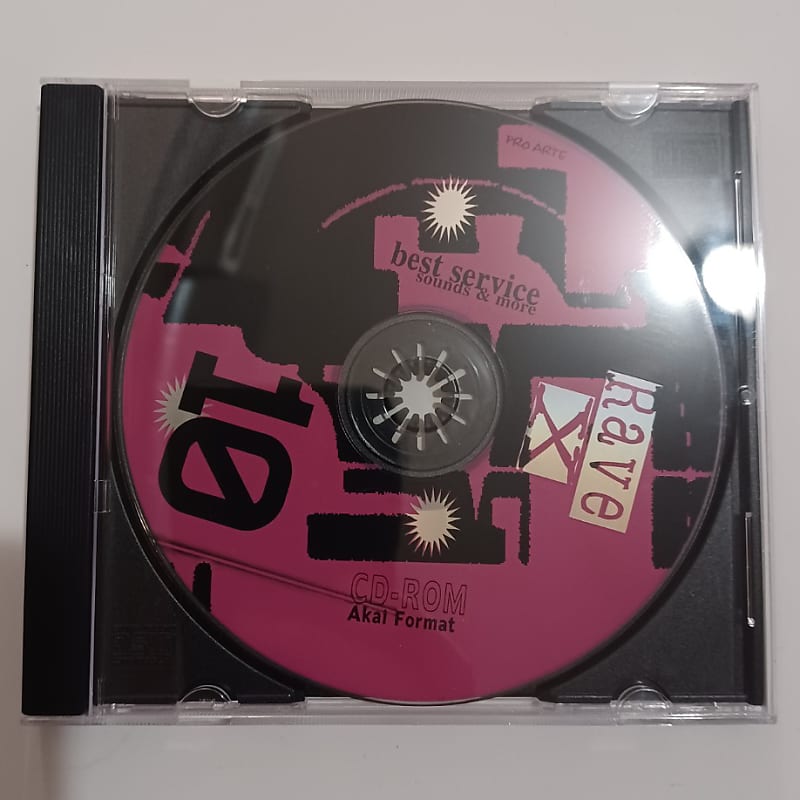 Best Service Sound Cube Vol 10 Rave X Sample CD | Reverb Deutschland