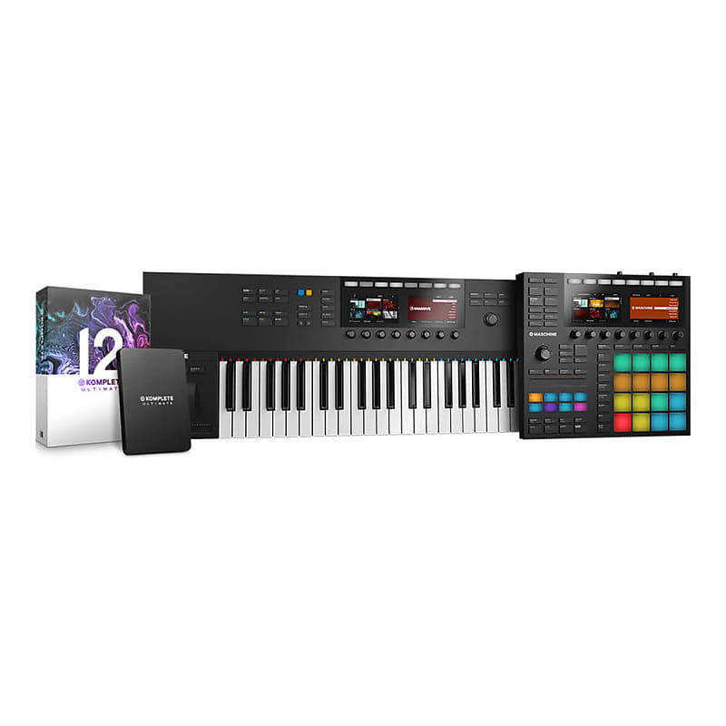 Native Instruments Kontrol S49 Mk2 Maschine Mk3 and Komplete Reverb