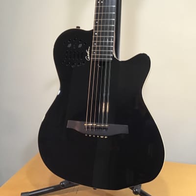 Godin a10 2025 black steel hg