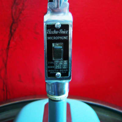 Vintage 1940's Electro-Voice 725 Cardak I Variable Pattern Dynamic Microphone w Atlas stand prop display Shure 55 # 2 image 5