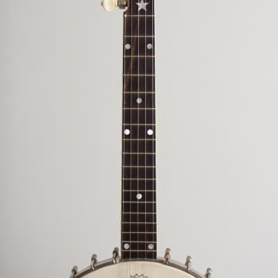 Fairbanks/Vega  Whyte Laydie Style R Conversion 5 String Banjo (1920), ser. #44339, tweed hard shell case. image 8