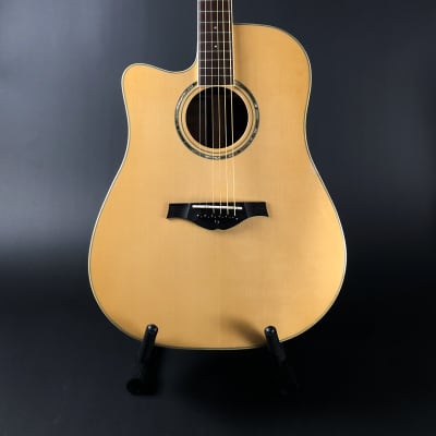 Wood Song DCE-NA-L Left Handed Acoustic/Electric Guitar with Gig Bag image 2