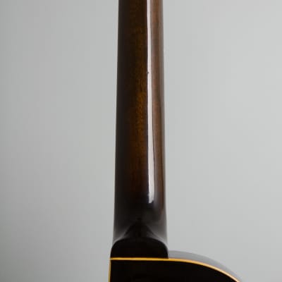 Gibson  ES-140 Arch Top Hollow Body Electric Guitar (1953), ser. #Y3501-81, brown alligator chipboard case. image 9