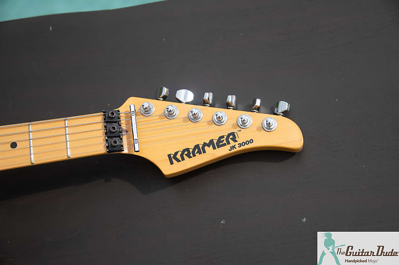 1980's Kramer JK-3000 - Radiant Red - Made in Japan - w Hard