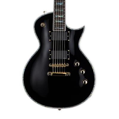 ESP LTD EC-1000 Electric Guitar - Black image 3