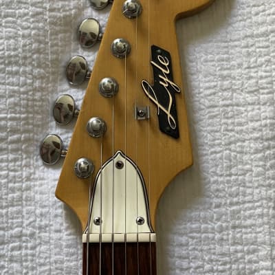 1970's Lyle 1802T Sunburst Electric Guitar Like Epiphone ET-270 Cobain MIJ Matsumoku Japan image 3