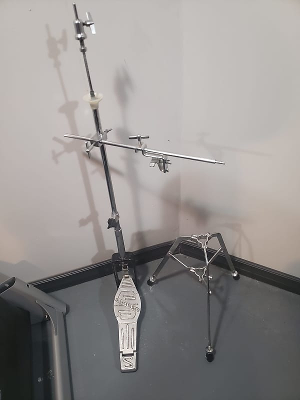 Slingerland Hex HiHat Stand with Double Bass Adapter 70s Reverb