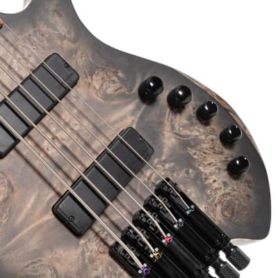 Cort SPACE5SDB-U 5-String Headless Space Bass Star Dust Black image 4