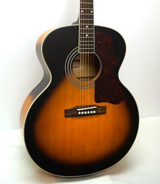 Epiphone EJ-200 Jumbo Acoustic Guitar | Vintage Sunburst image 1