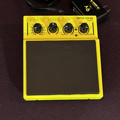 Roland SPD-1K SPD-One Electronic Drum Pad Kick 2018 Yellow | Reverb