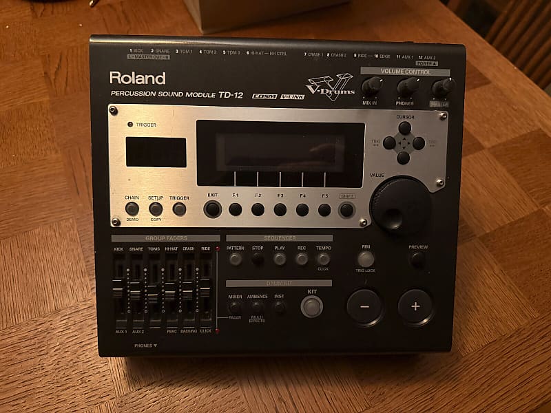 Roland TD-12 パーカッションサウンドモジュール 未確認 現状