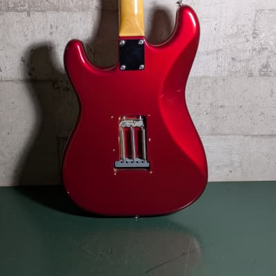 Fernandes Stratocaster The Function RST FST 80's Candy Apple Red image 8