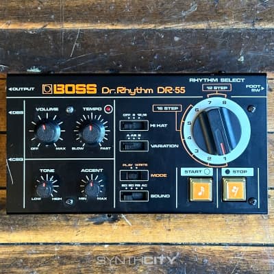 Boss DR-55 Dr. Rhythm 1980s - Black