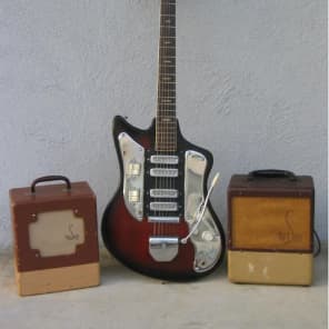 ビンテージ　teisco フルアコ　model15 Goldfoil ギター ビンテージ teisco model15 Goldfoil フルアコギター （Vintage