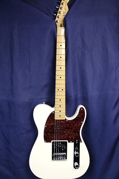 FREE SHIP! FENDER ESQUIRE TELECASTER 50s OLYMPIC WHITE NEAR MINT + Eldred  Mod Wiring