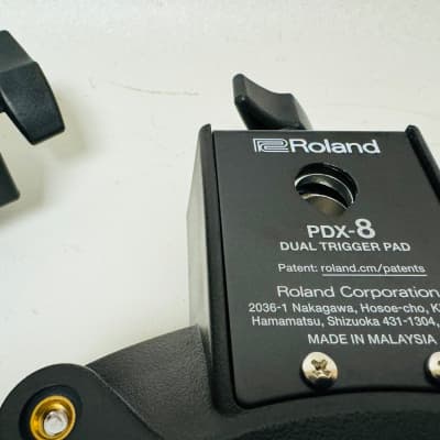 Set of 3 of Latest Style Roland PDX-8 PDX8 Mesh Pads w Clamp Mount Cable image 7