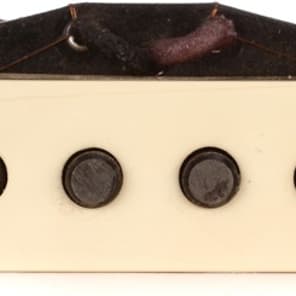 Seymour Duncan Antiquity Texas Hot Middle (RWRP) Strat Single Coil Pickup - Aged White image 2