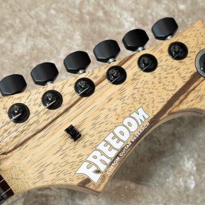 FREEDOM CUSTOM GUITAR RESEARCH HYDRA 24F 2Point -Burl Natural Satin- 2023  [Made in Japan] | Reverb