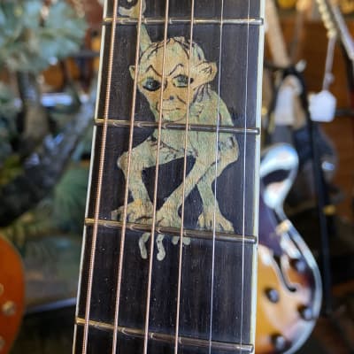 Custom Lord of the Rings  Acoustic Guitar "My Precious" image 9