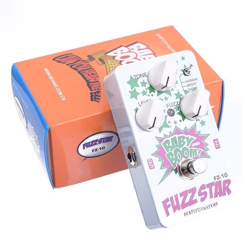 Biyang Baby Boom FZ-10 Electric Guitar Pedal Three Models Fuzz Star Distortion Effect pedal True Byp image 1