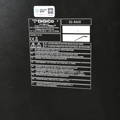 DiGiCo D2-Rack 48-Input, 32-Output Digital Stage Box CG01GE7 image 13