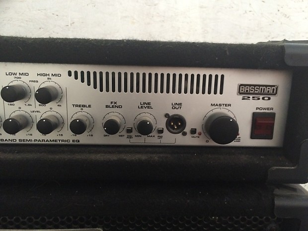 Fender Bassman 250 Bass Amp Head | Reverb