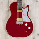 Harmony Standard Jupiter Thinline Semi-Hollow Guitar, Rosewood Fretboard, Cherry