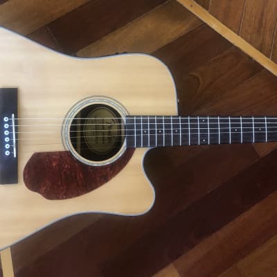 Fender CD-140SCE Dreadnought CLASSIC SERIES Acoustic-Electric Guitar - Natural ID-186418206936 for sale