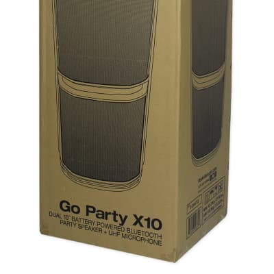 Rockville Go Party X10 Rechargeable DJ Backyard Party Speaker w/Bluetooth+Mic image 12