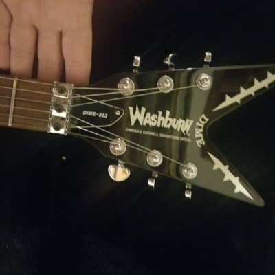 Washburn Washburn dimebag 333 bolt 2005 - RARE, Purple flamed bolt image 15