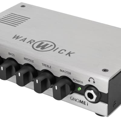 Warwick Gnome i - Pocket Bass Amp Head with USB Interface, 200 Watt image 2