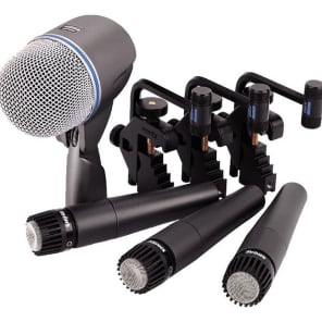 【美品】SHURE DMK57-52 ドラムマイクセット／1度使用のみ DMK57-52 - DMK57-52 Zestaw mikrofonów perkusyjnych - Shure